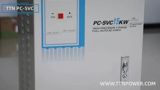 Ttn 150-260V AVR Single Phase Servo Motor Cabinet Voltage Stabilizer AC Automatic Voltage Regulator