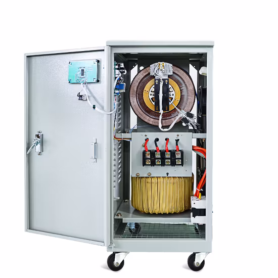 Ttn 150-260V AVR Single Phase Servo Motor Cabinet Voltage Stabilizer AC Automatic Voltage Regulator