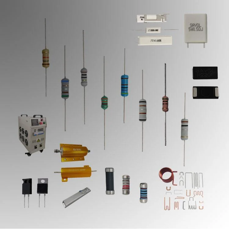 Savol Carbon Film Fixed Resistor with Color Code 1/6W 1/4W 1/2W